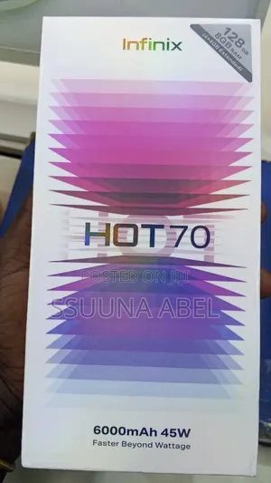 New Infinix Hot 70 128 GB Gray