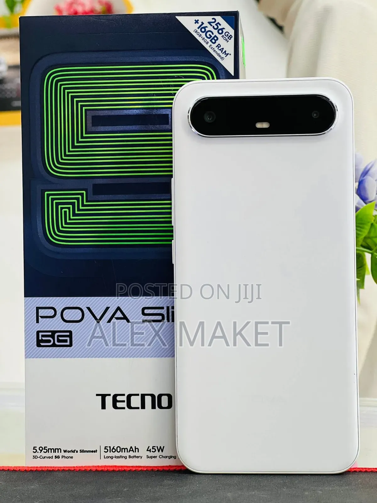New Tecno Pova 128 GB White