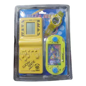 Brick Game, Water Game and Watch - 3 in 1 Toys