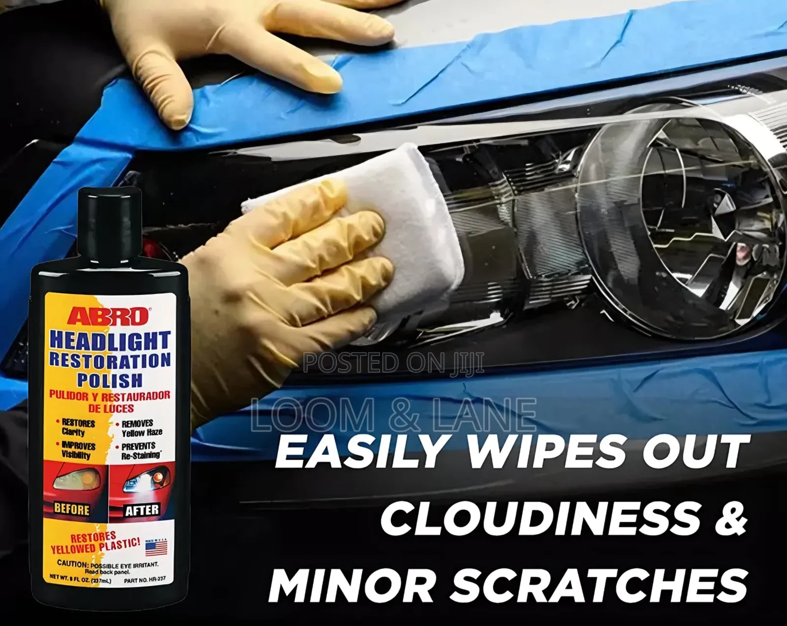 ABRO Headlight Restoration Polish