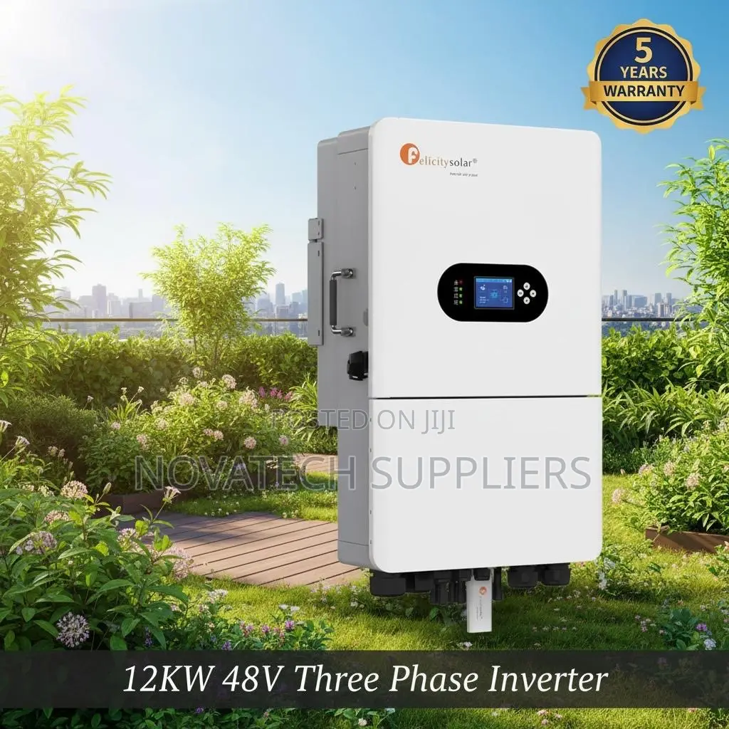 Felicity 12kVA Hybrid Inverter 3 Phase Pure Sine Wave 220/380v