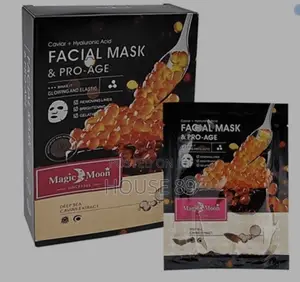 Magic Moon Caviar +Hyaluronic Acid Facial Facial Mask and Pro Age
