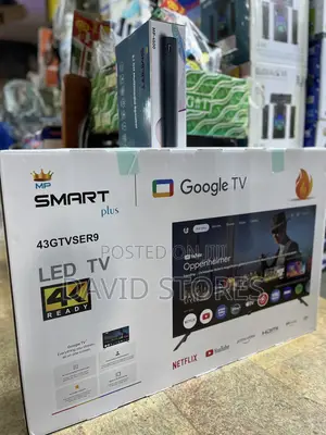 Smartplus 43-Inch Ultra HD Smart Google TV – Frameless Design