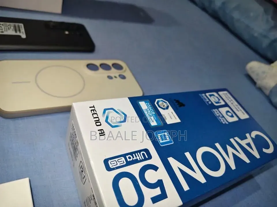 New Tecno Camon 50 Ultra 256 GB Black