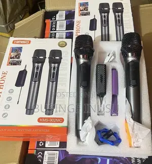 Brand New Kimiso Double Wireless Microphone Available