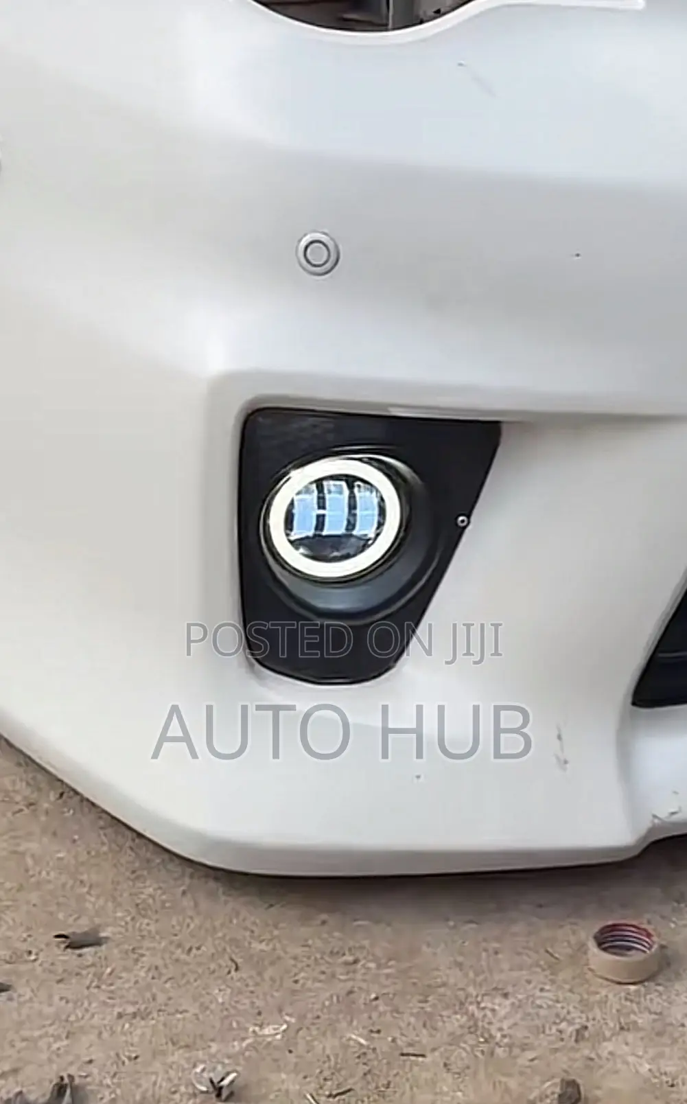LED Projector Fog Lights With Angel Eye DRL