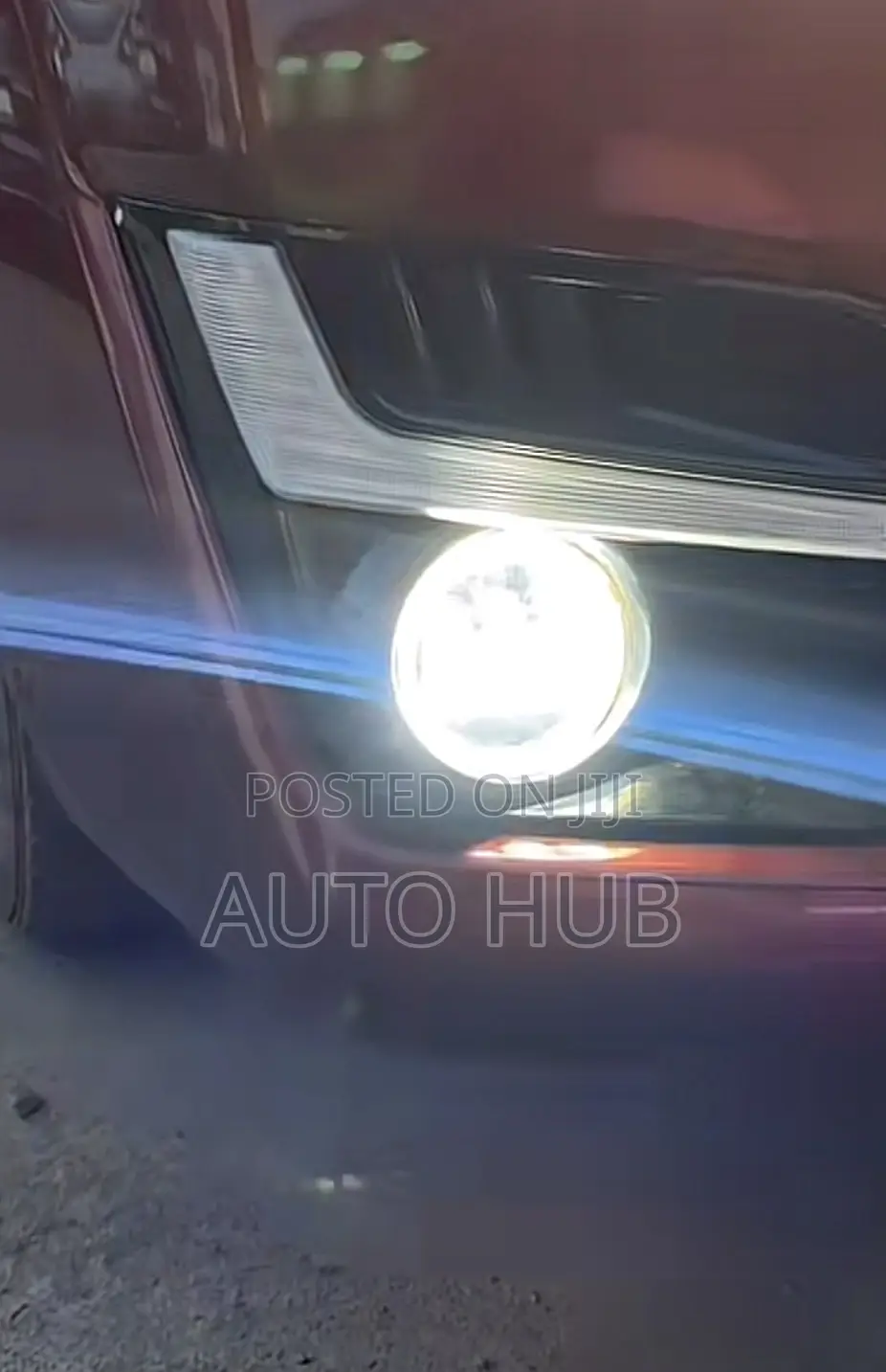 LED Projector Fog Lights With Angel Eye DRL