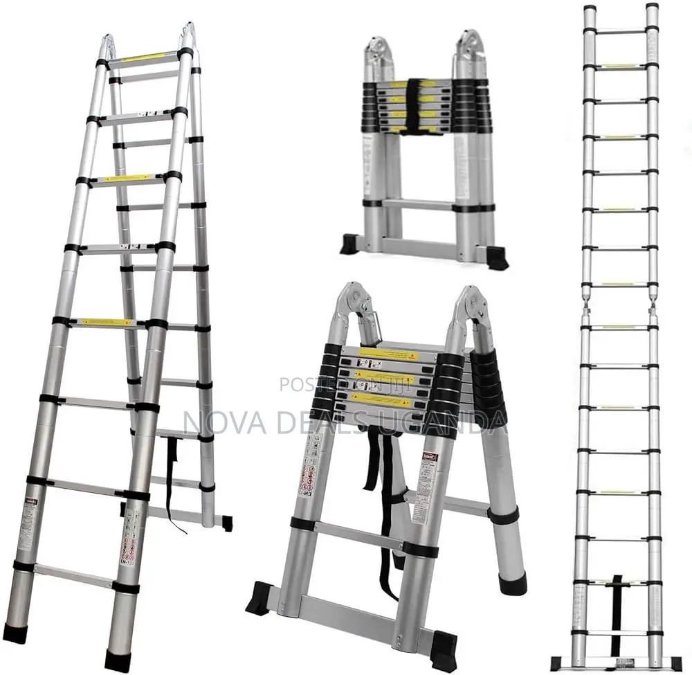 6.4Mtr Multi-Function a Type Portable Telescopic Extension Ladder