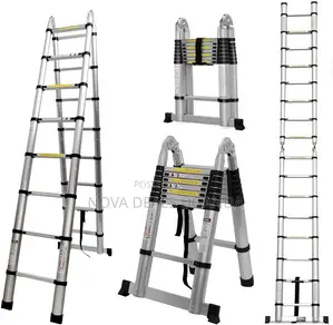 6.4Mtr Multi-Function a Type Portable Telescopic Extension Ladder