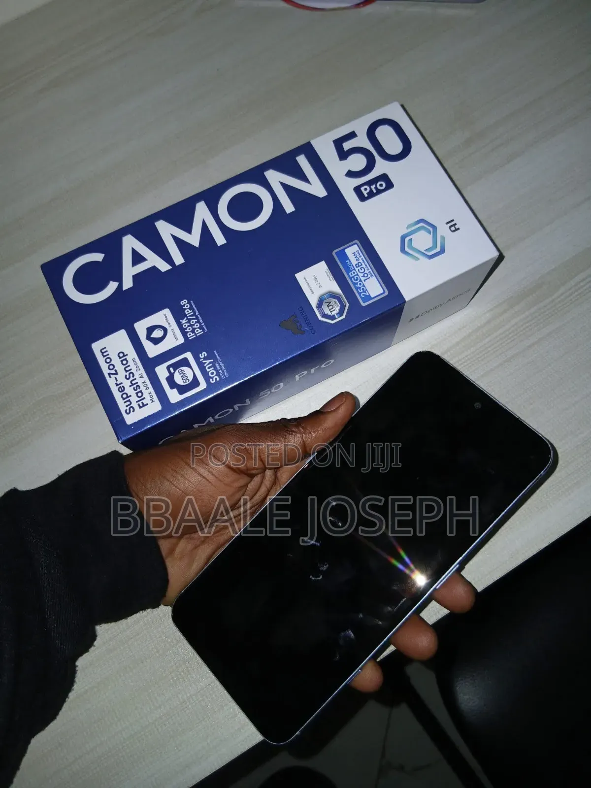 New Tecno Camon 50 Pro 256 GB Gray
