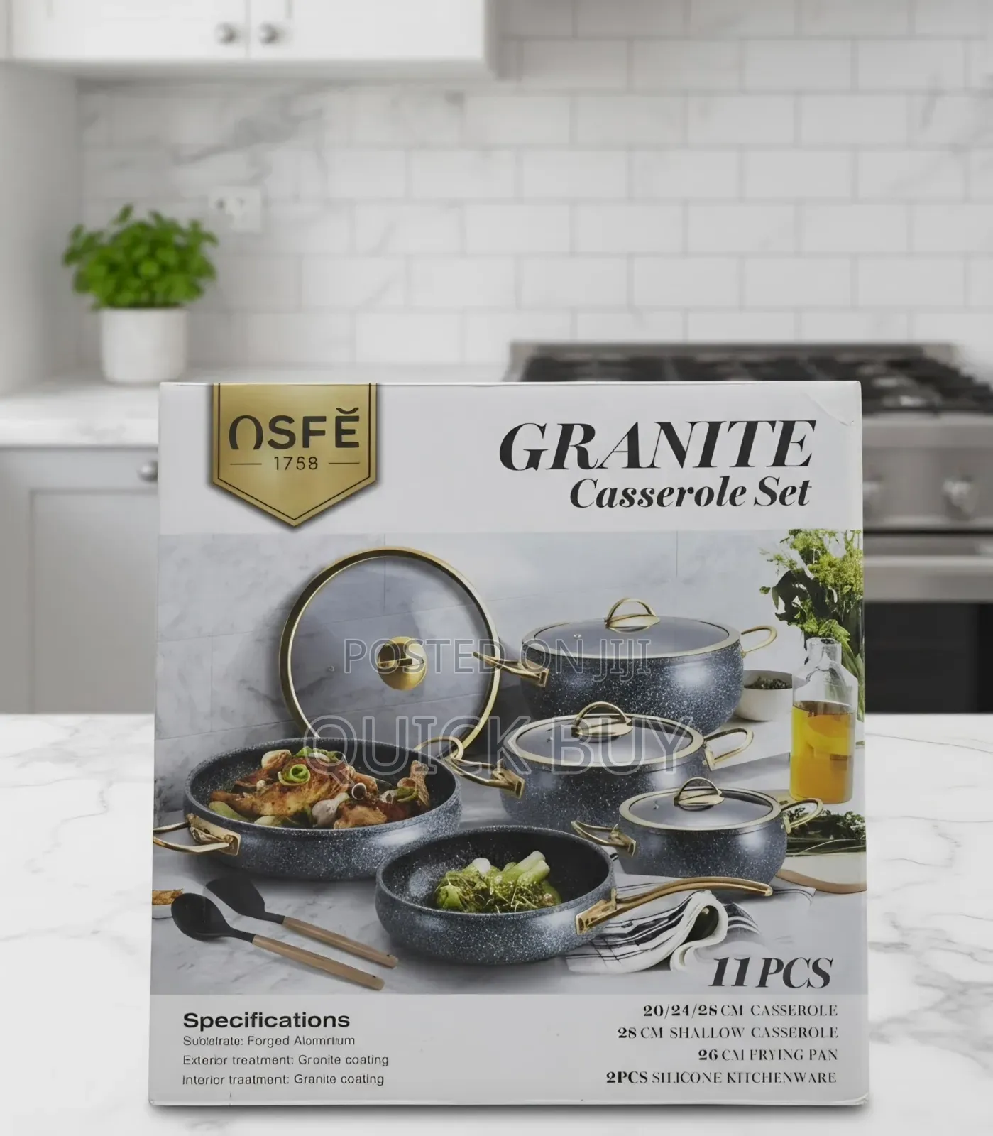 Osfě 1758 Granite Casserole