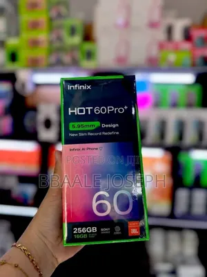 New Infinix Hot 60 Pro+ 256 GB Silver