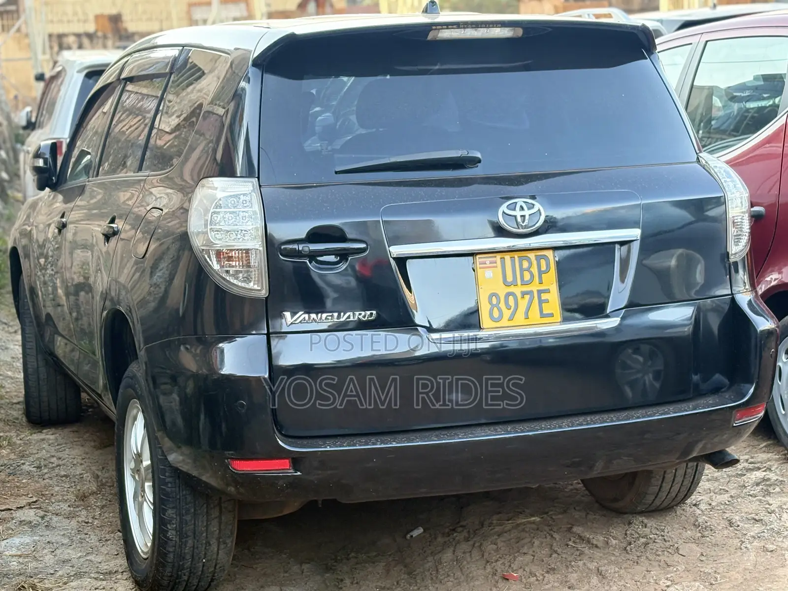 Toyota Vanguard 2012 Black