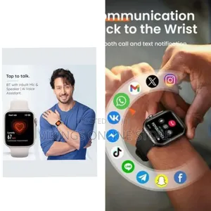 KW27 Max Series 10 Smartwatch by Keqiwear – Touchscreen Fitness