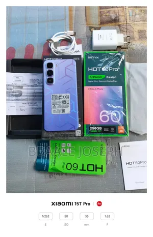 New Infinix Hot 60 Pro+ 256 GB Purple