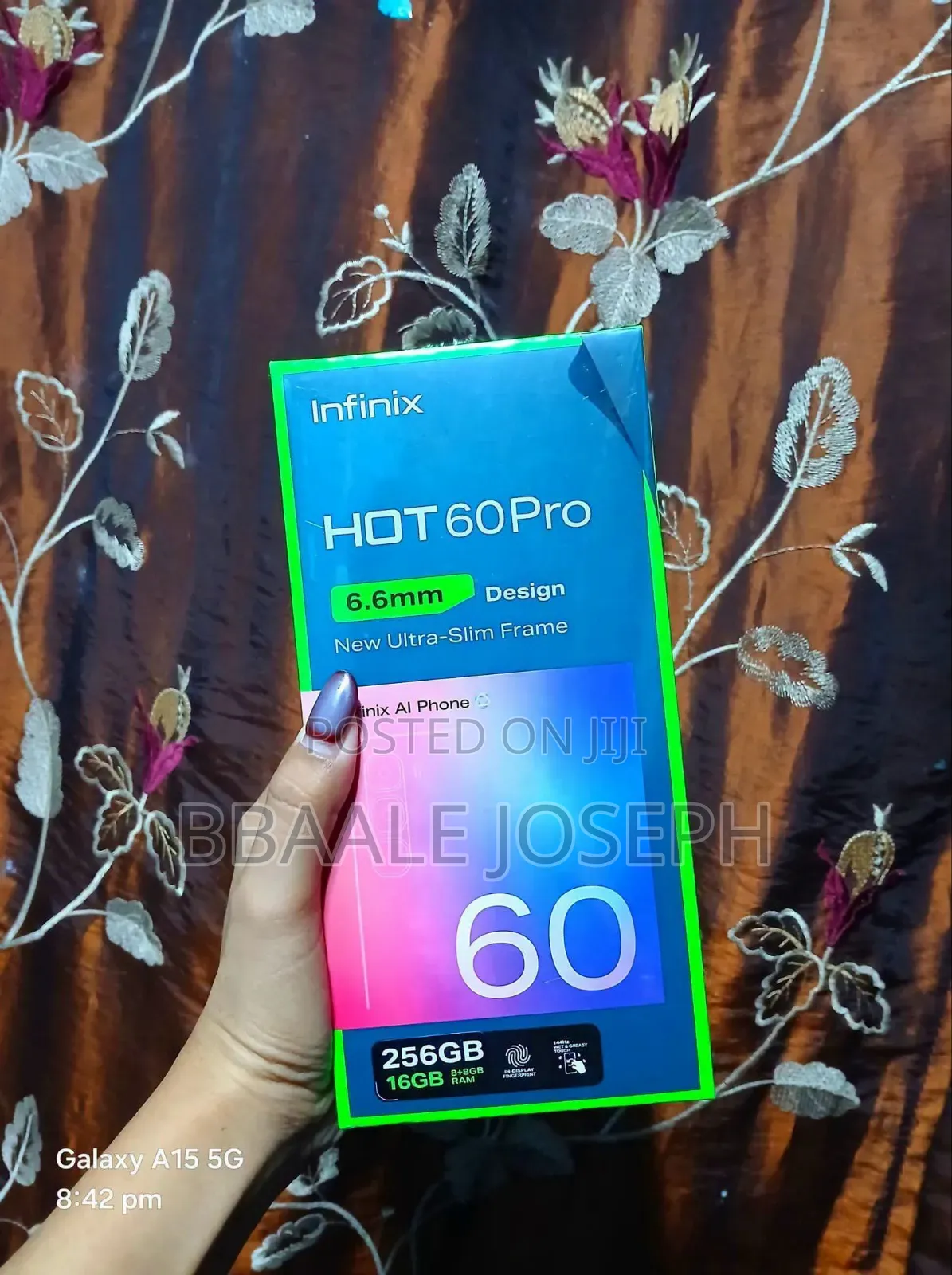 New Infinix Hot 60 Pro+ 256 GB Black