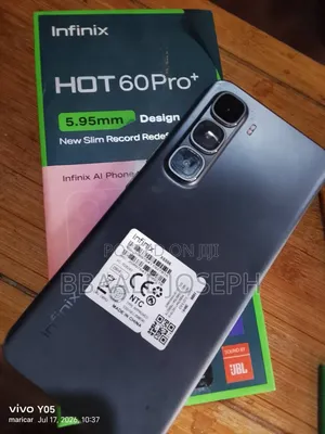 New Infinix Hot 60 Pro+ 256 GB Black