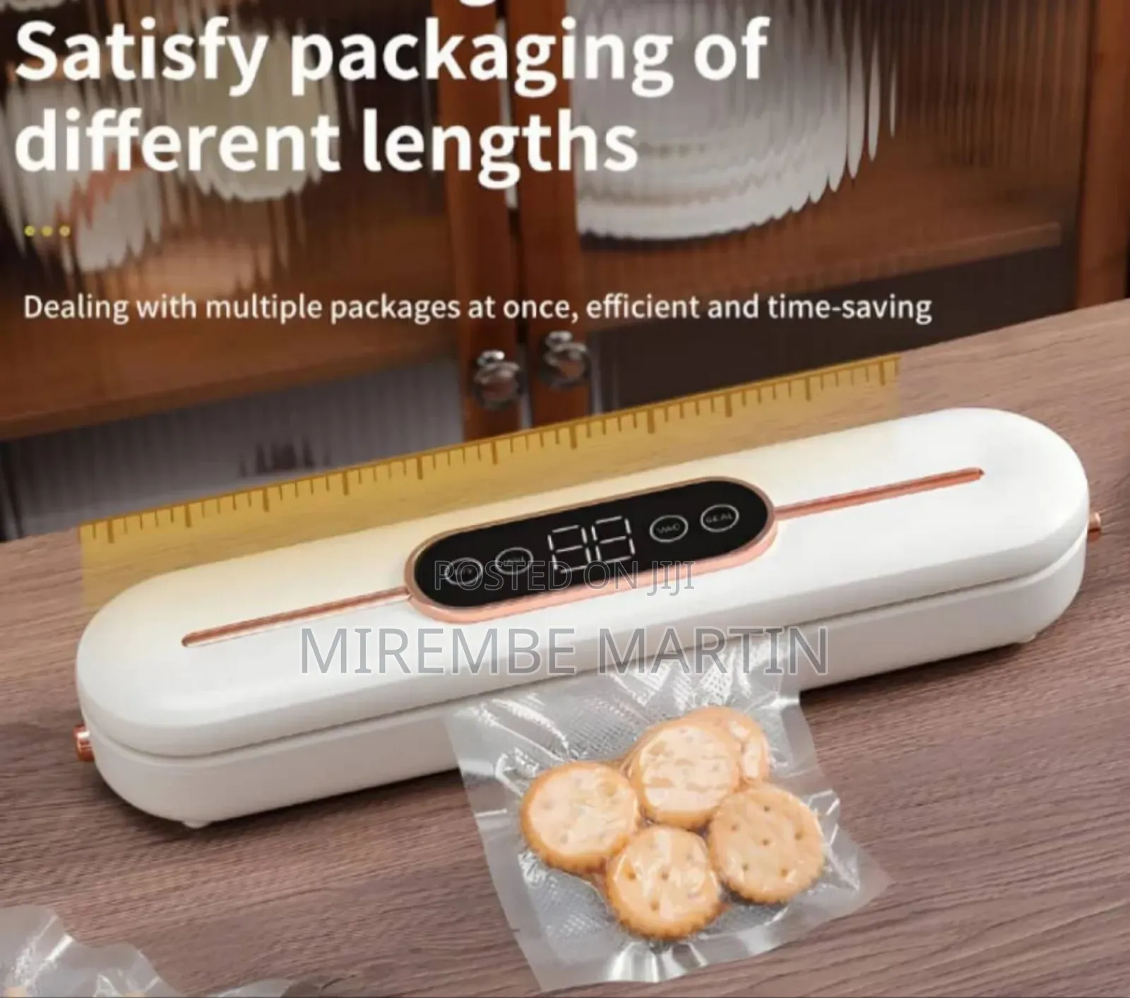 Household Vacuum Sealer With Display Vacuum Sealer ZKFK-006 90W