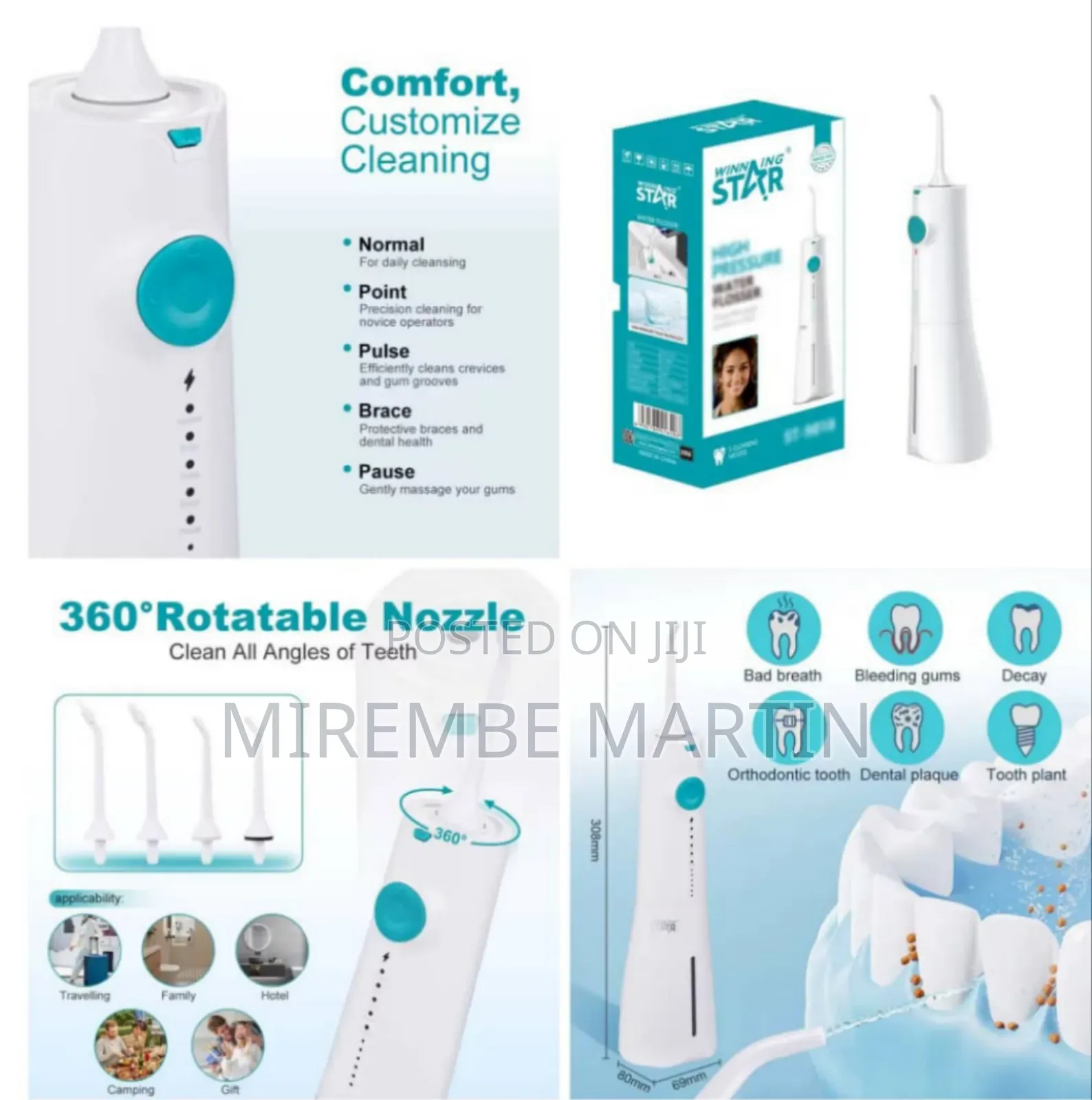 WINNING STAR 5-Mode Perfect Oral Irrigator Dental