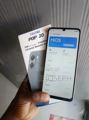 New Tecno Pop 20 128 GB Gray