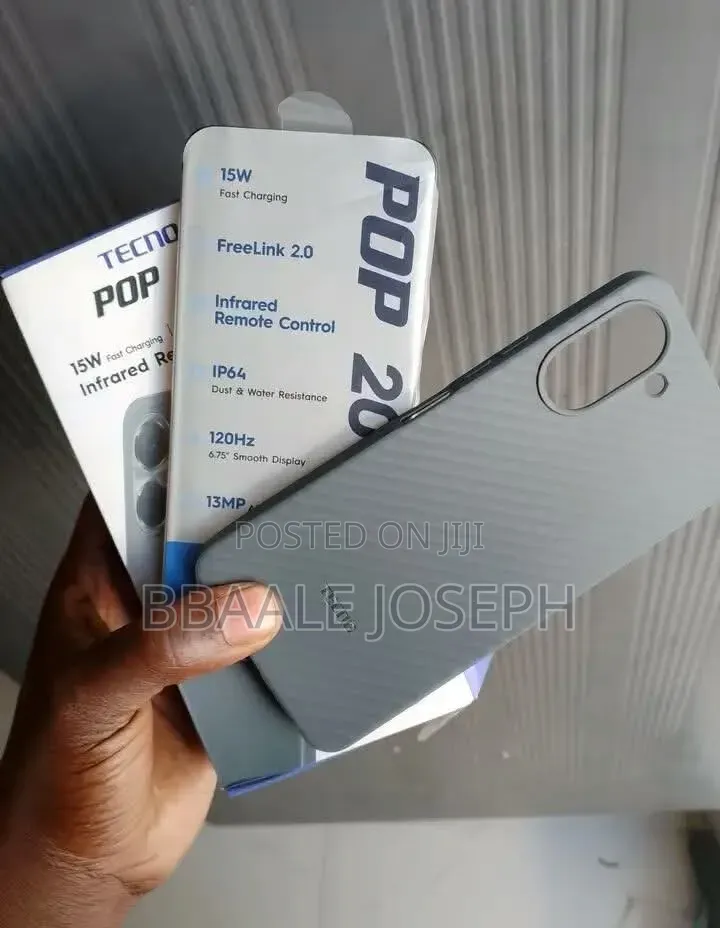 New Tecno Pop 20 128 GB Gray