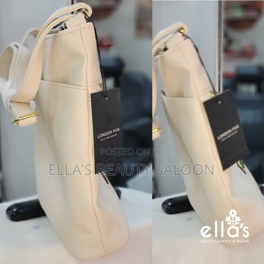 Ladie's Hand Bag – Cream/Ivory | Elegant Spacious (London Fog)