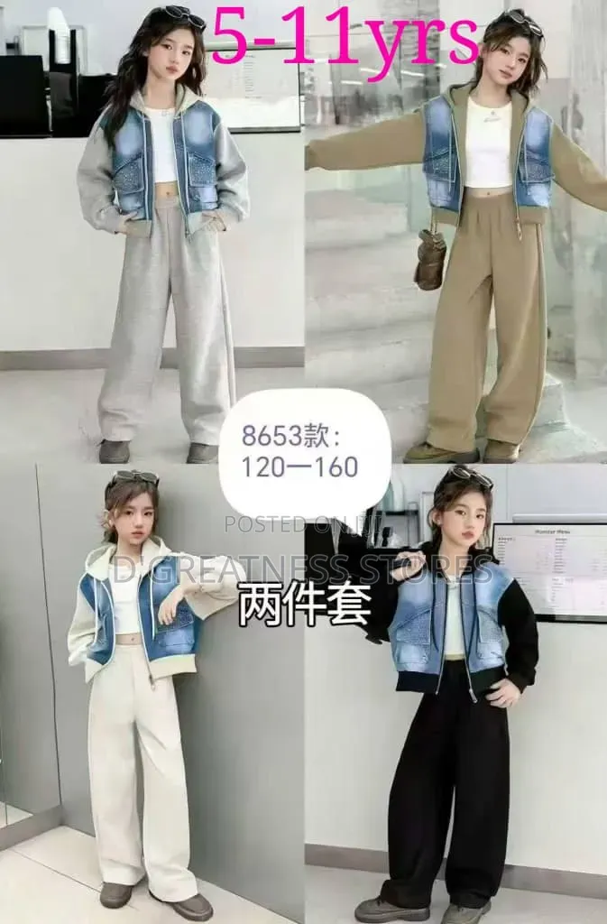 Girl's Track Suits Wear