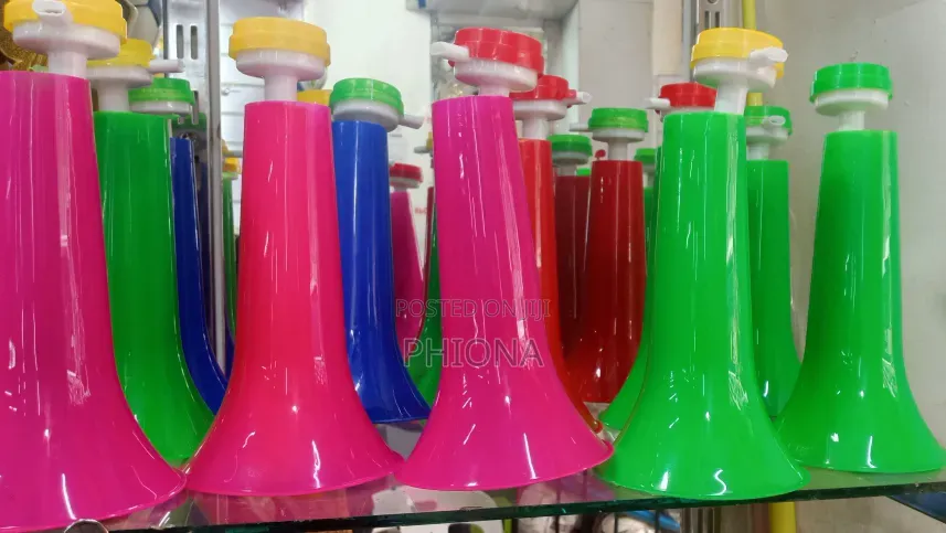 Plastic Trumpets a Pair