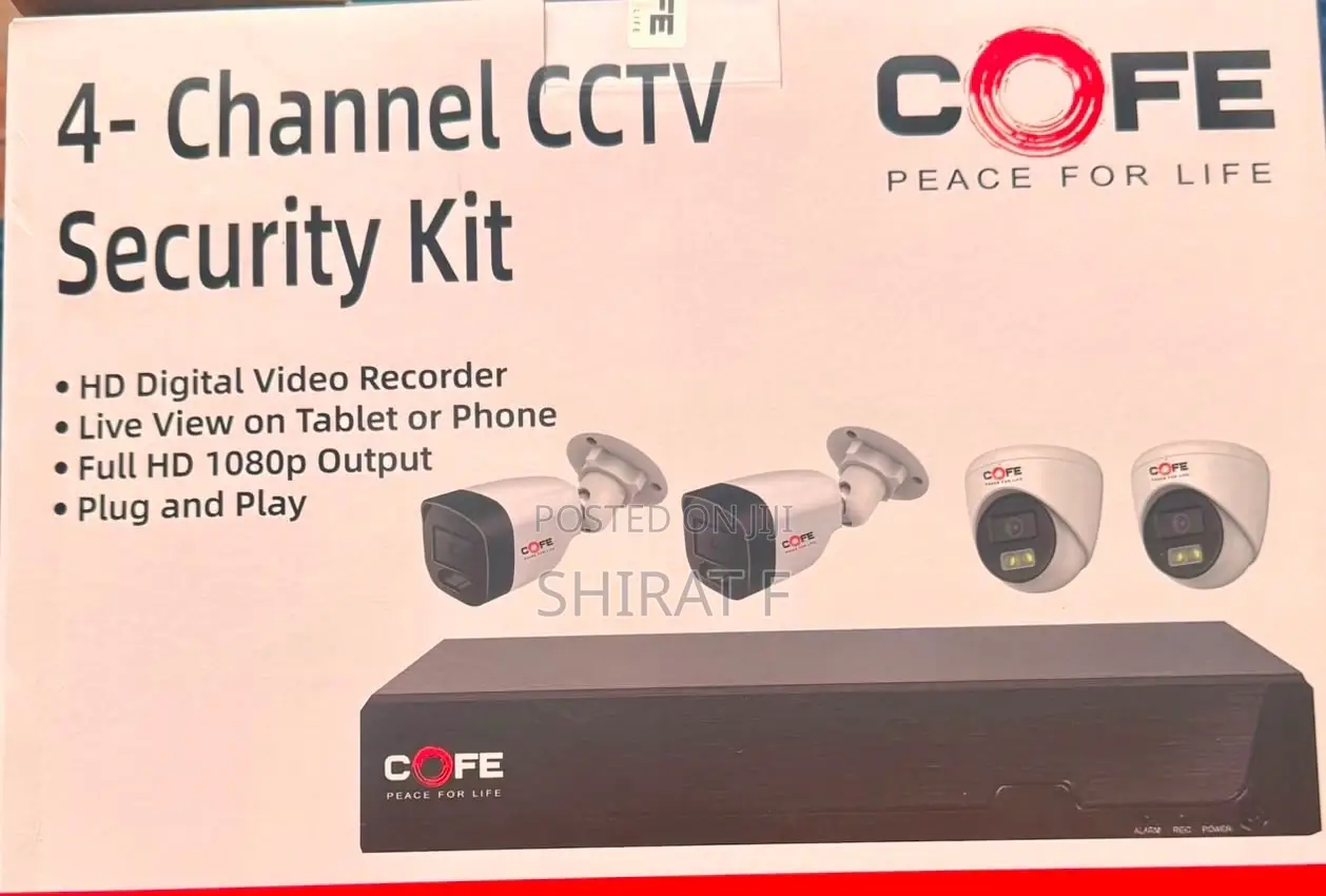 Cofe 4 Channel CCTV Camera
