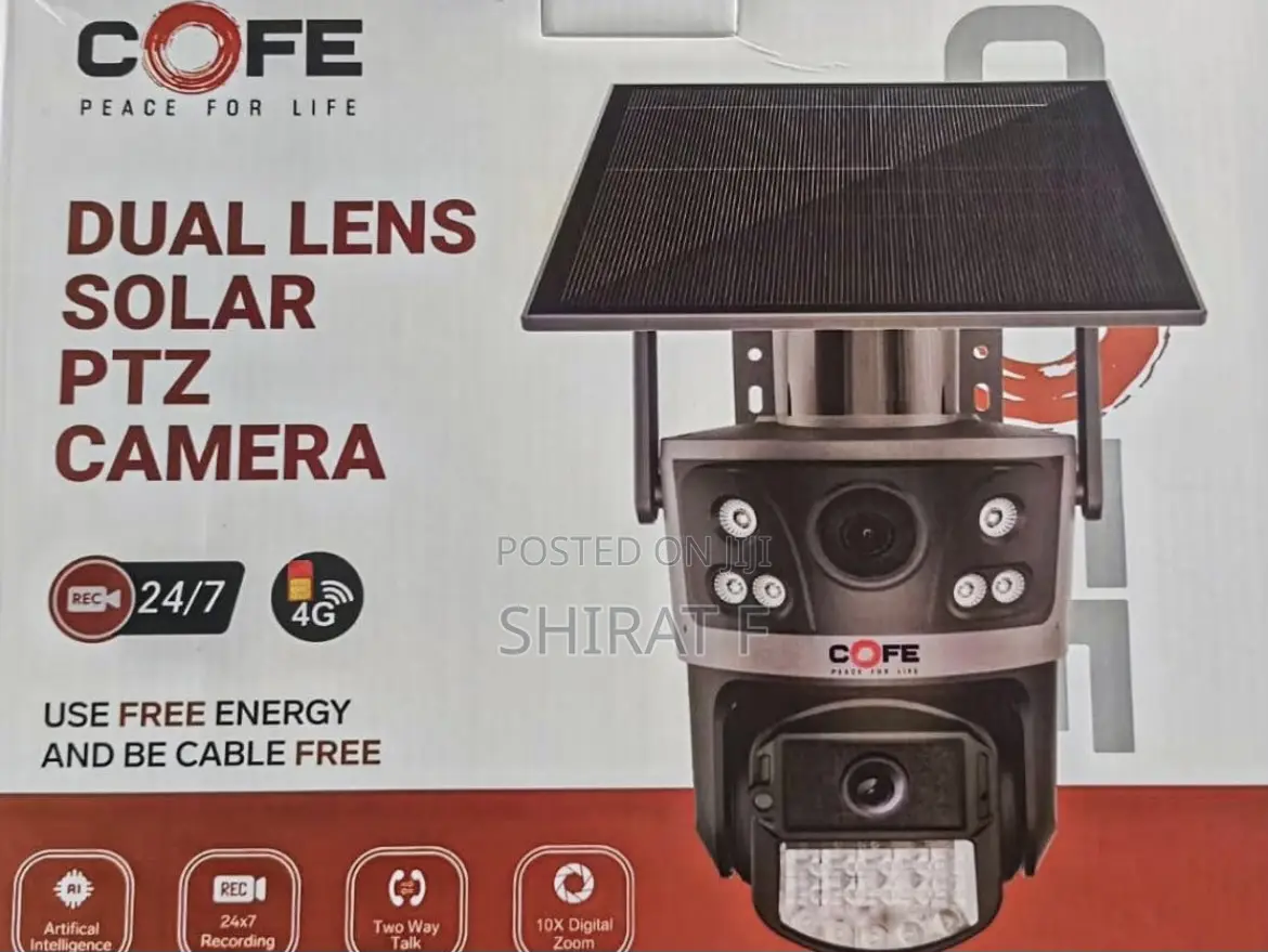 Cofe Dual Lense Sollar Camera