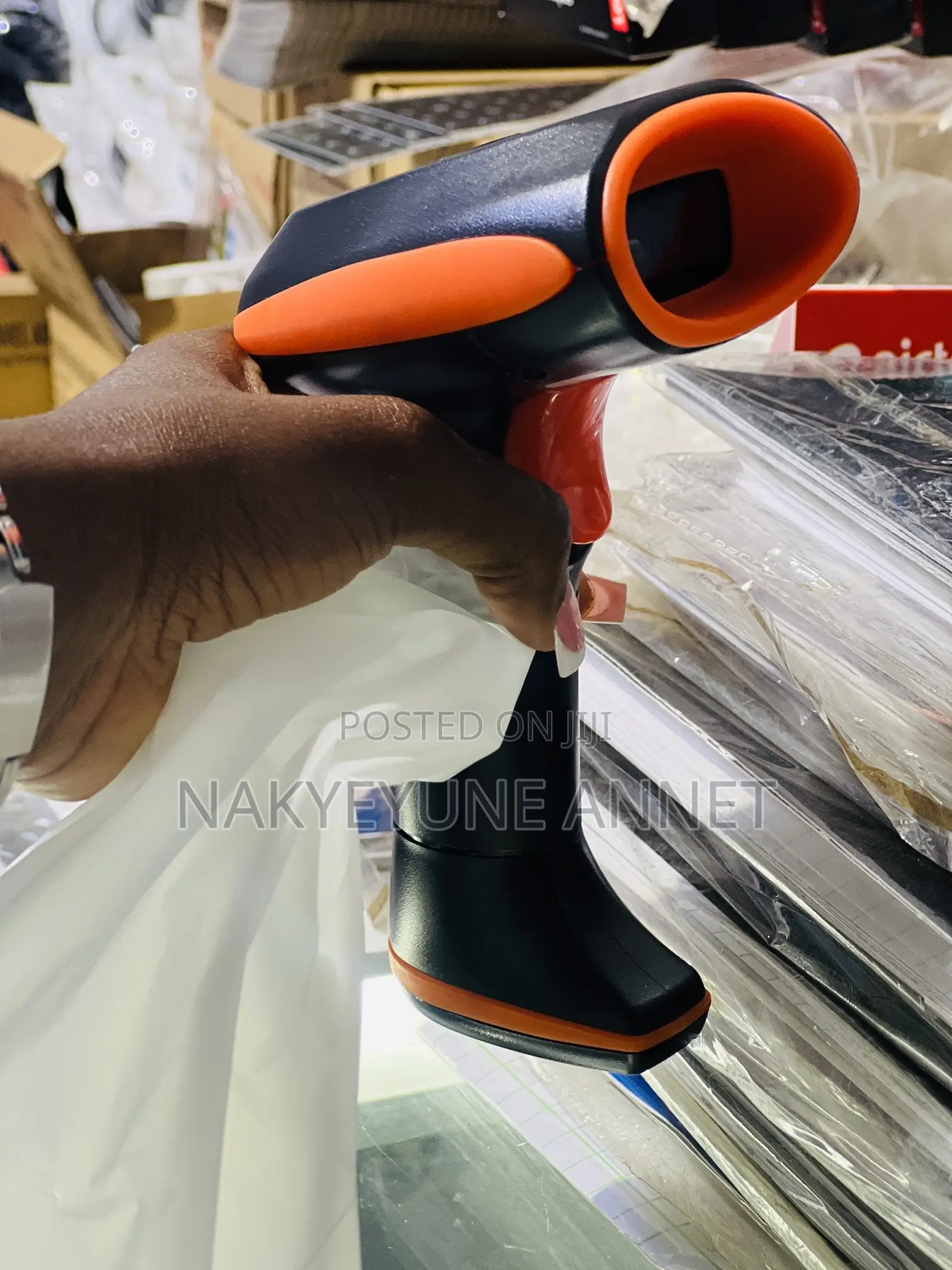 Wireless Barcode Scanner With a Dongle