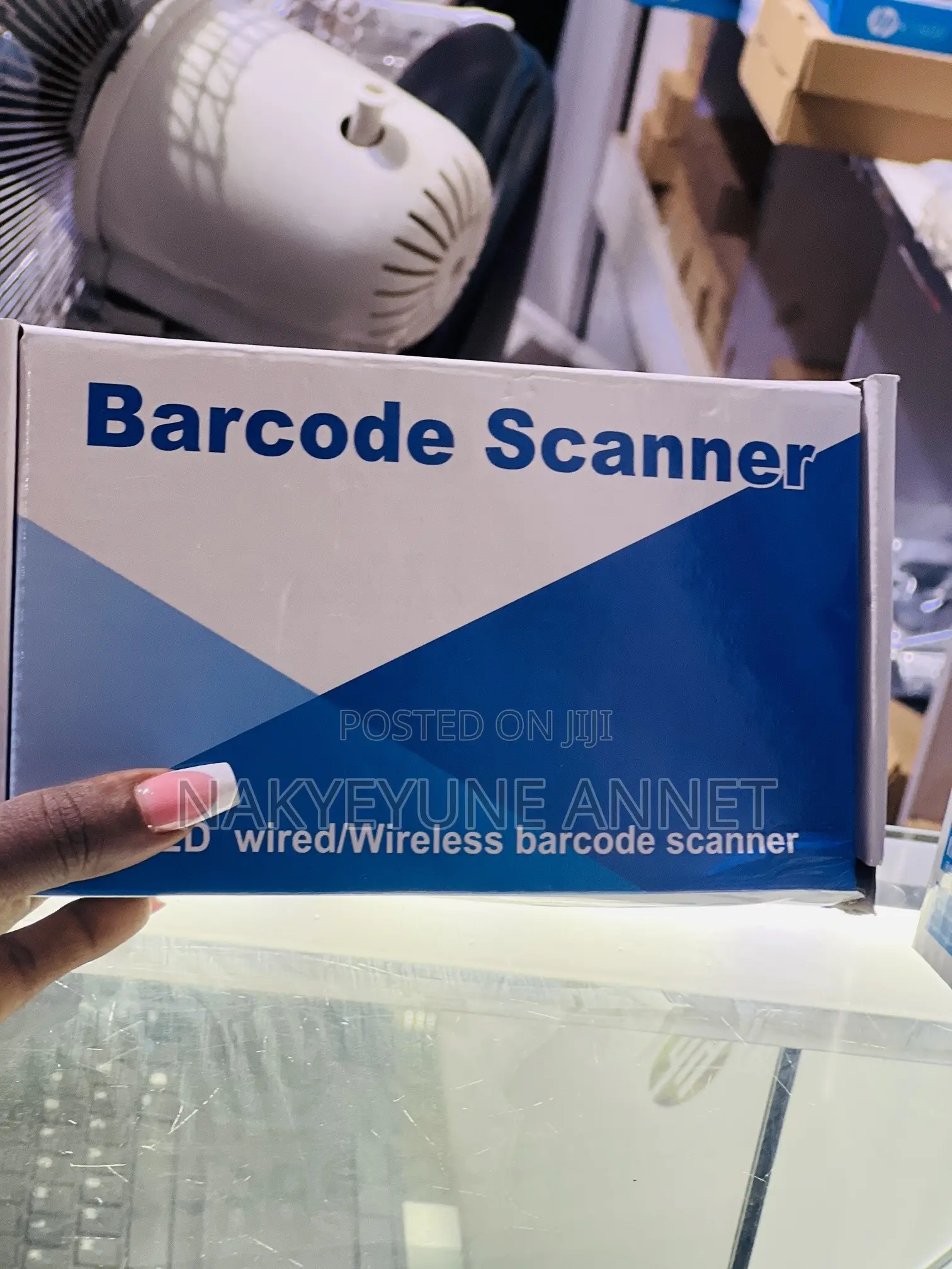 Wireless Barcode Scanner With a Dongle
