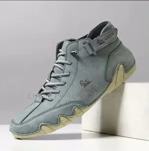 Minopia LDeck or Dbeck-Style Orthopedic High-Top Casual Sneakers. Man