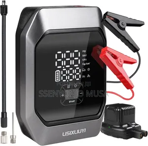 Powerology InflateBoost Jump Starter Air Compressor 10000mAh 160 PSI