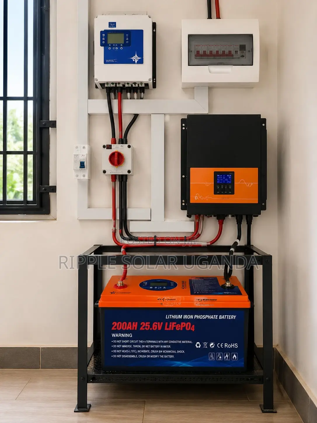24v 200Ah Lithium Battery 5kWh Solar Backup Battery