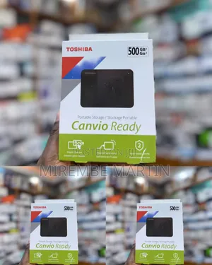 Toshiba 500GB -External Hard Disk