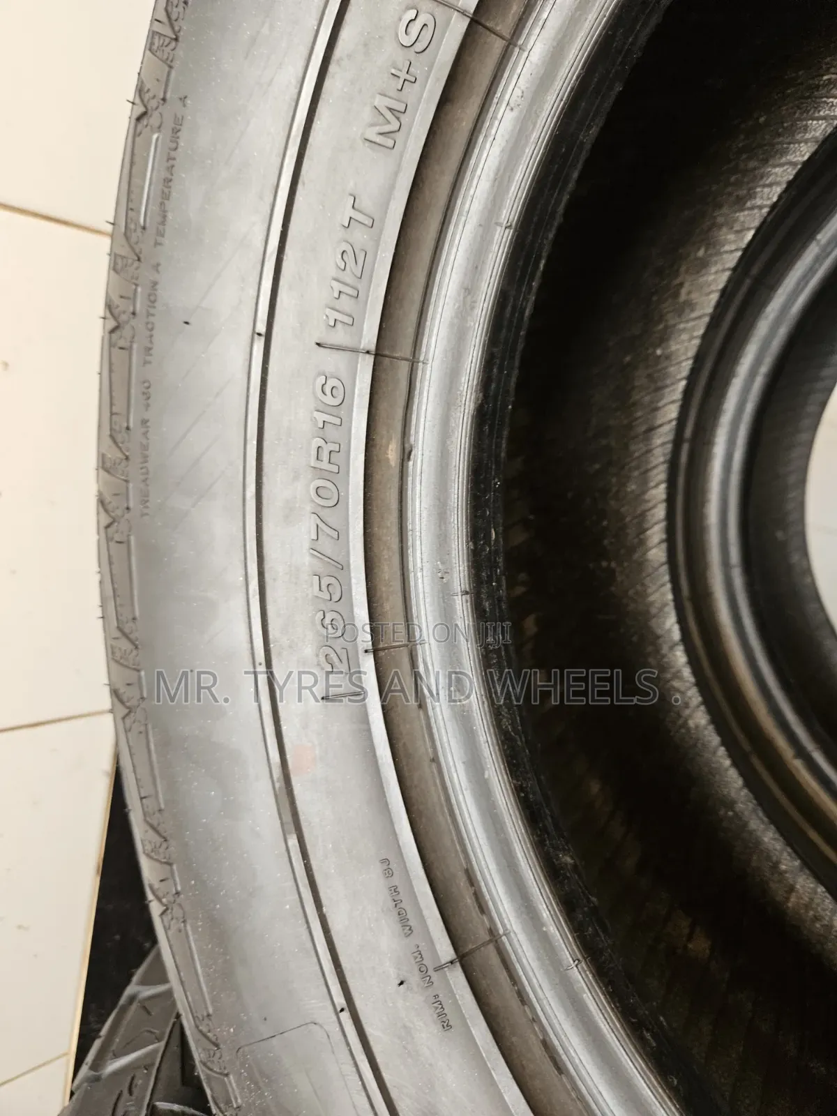 265 70R16 Ilink Tires They Are Used Only 2days Gd Tires Always With Us