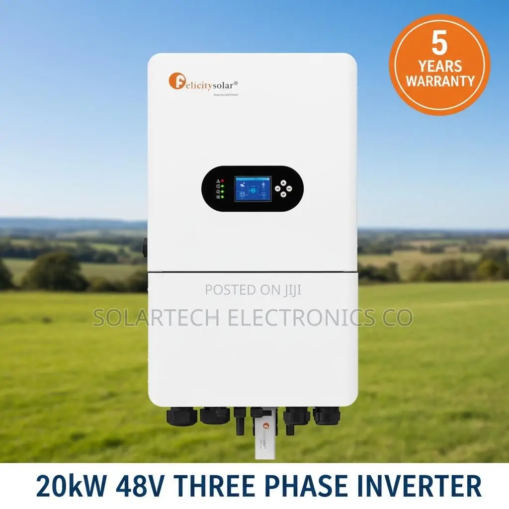 Smart 20kVA Three Phase Hybrid Inverter With Dual MPPT
