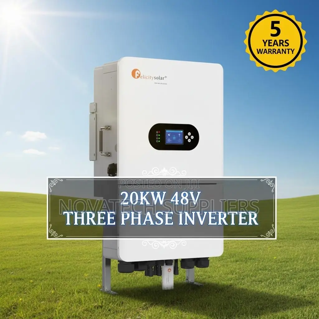 Felicity 20kW 3 Phase Hybrid Solar Inverter With Dual MPPT