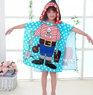Kid's Full Body Towels With a Hood