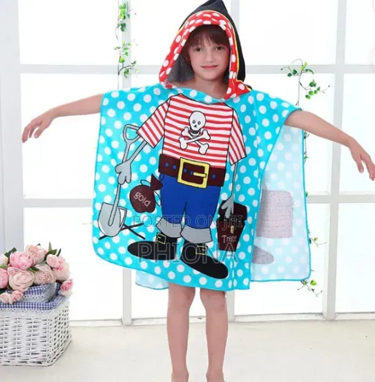 Kid's Full Body Towels With a Hood