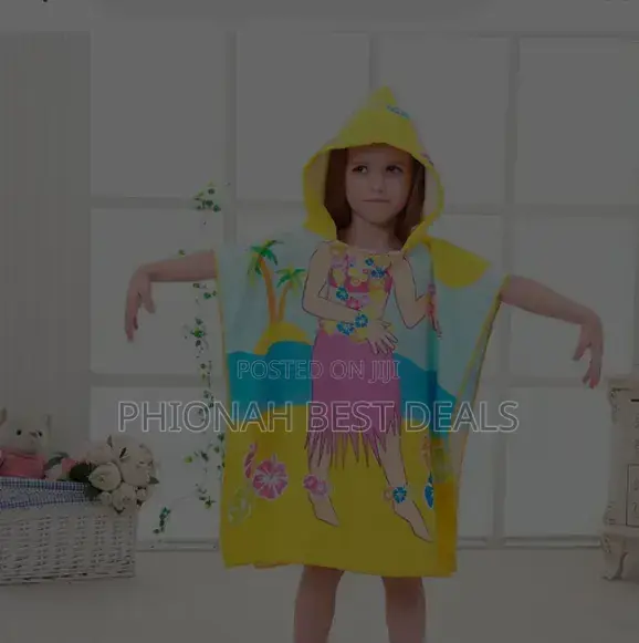 Kid's Full Body Towels With a Hood