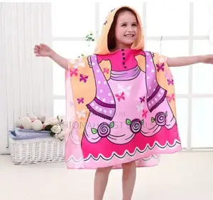 Kid's Full Body Towels With a Hood