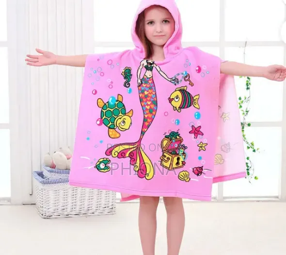 Kid's Full Body Towels With a Hood