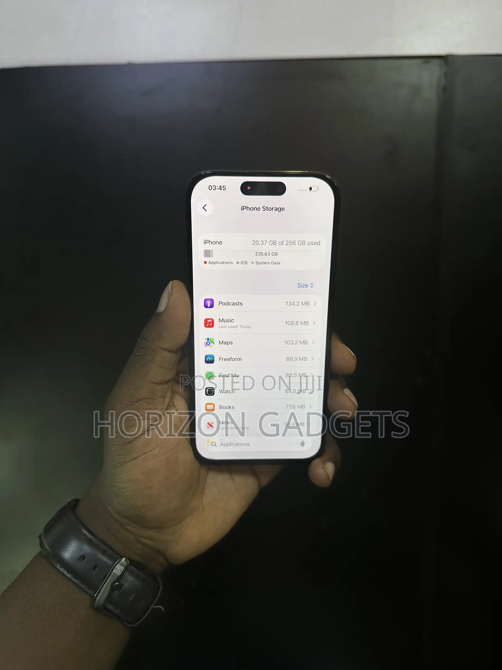 Apple iPhone 15 Pro 256 GB Black
