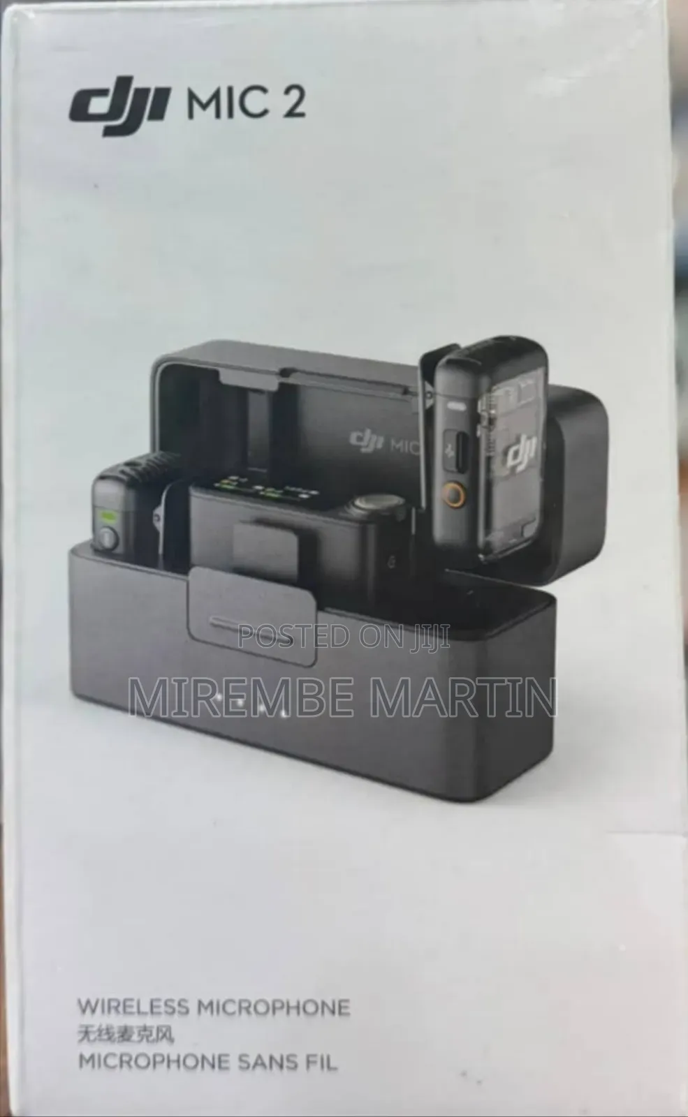 DJI Mic 2 Digital Wireless Dual Microphone Kit With Charging Case
