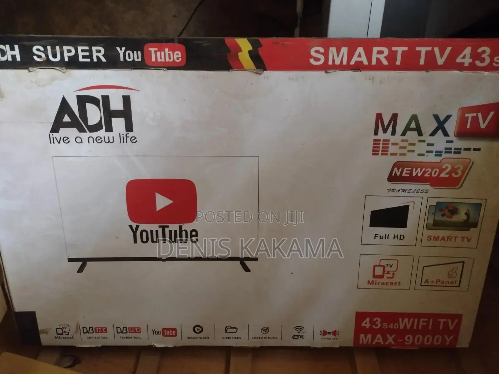 43 Inch ADH Smart TV.