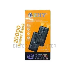 ZHY 20000mah Power Bank Ultra High Capacity