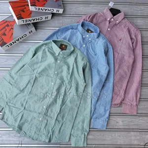 Premium Linen Shirts i.e Small and Big Stripes. Available in All Sizes