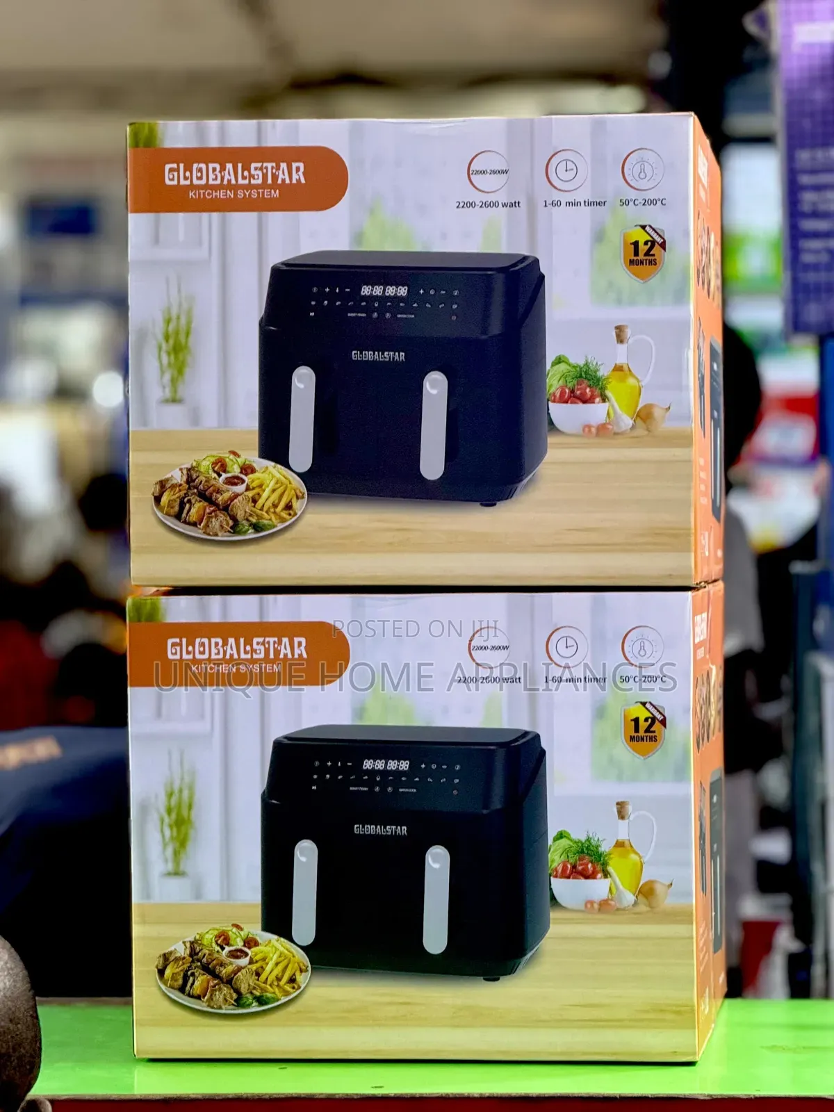 Global Star Dual Airfryer
